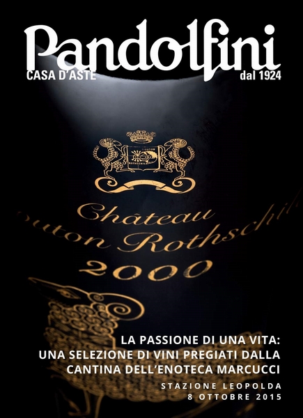 The passion of a life. A selection of fine wines from the Cellar of the Marcucci.